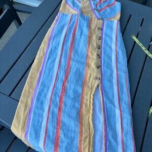 Women’s size S dress cami style top, button down